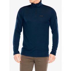 Bluza bez kaptura męska Helly Hansen HP 1/2 Zip Pullover 2.0. Niebieskie bluzy nierozpinane męskie Helly Hansen, m, bez wzorów, bez ramiączek, bez kaptura. Za 235.99 zł.
