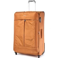 Duża Materiałowa Walizka PUCCINI - EM 50370 A Orange 9. Brązowe walizki męskie Puccini, z materiału. W wyprzedaży za 249.00 zł.