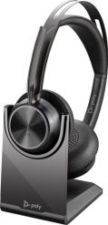 Słuchawki Poly POLY Zestaw słuchawkowy Voyager Focus 2 USB-C-C + przejściówka USB-C/A Adapter + podstawka ładująca. Zestawy słuchawkowe Poly. Za 713.90 zł.