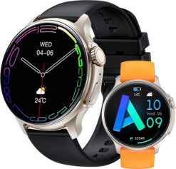 Smartwatch Rubicon Zegarek SMARTWATCH Rubicon RNCF12 black/orange. Czarne zegarki smartwatch Rubicon. Za 269.00 zł.