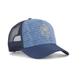 Czapka typu trucker Neymar JR BNA PUMA Sailing Blue Gold Pelé Yellow. Niebieskie czapki męskie Puma, bez wzorów. Za 100.15 zł.