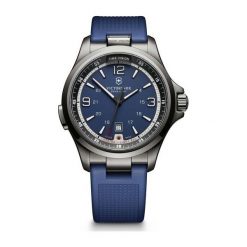 RABAT ZEGAREK VICTORINOX SWISS ARMY NIGHT VISION 241707. Niebieskie zegarki męskie VICTORINOX, z kauczuku, ze stali. W wyprzedaży za 1,880.00 zł.