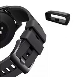 Zestaw 2 silikonowych pętelek do paska zegarka smartwatch. Czarne zegarki smartwatch BIKEFLOW. Za 87.00 zł.