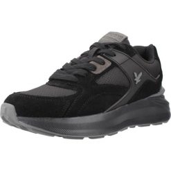 Buty LYLE&SCOTT GRADY005 Czarny. Czarne buty trekkingowe męskie LYLE AND SCOTT, bez wzorów, ze skóry, bez zapięcia, trekkingowe. Za 471.99 zł.