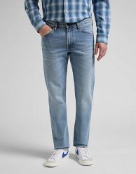 LEE DAREN ZIP FLY MĘSKIE SPODNIE JEANSOWE LT USED MARVIN L707KNMB 112145462. Białe spodnie na co dzień męskie Lee, bez wzorów, z bawełny, casualowe, długie. Za 219.99 zł.