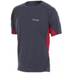 Berghaus Koszulka Tech Tee Basecrew Ss Am Dark Grey Red L. T-shirty sportowe męskie marki Berghaus. W wyprzedaży za 119.00 zł.