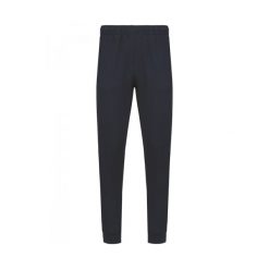 Dresy z miękkiego materiału w dużych rozmiarach Kariban. Niebieskie spodnie dresowe męskie KARIBAN, bez wzorów, z dresówki, długie. Za 146.50 zł.