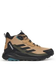 Adidas Trekkingi Terrex Anylander Mid Rain.Rdy JQ9963 Brązowy. Brązowe buty trekkingowe męskie ADIDAS, bez wzorów, z materiału, bez zapięcia, trekkingowe. Za 359.99 zł.
