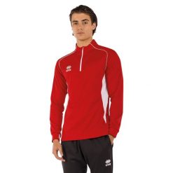 Bluza Errea Dynamic. Białe bluzy nierozpinane męskie ERREA, bez wzorów, sportowe, bez ramiączek, bez kaptura. Za 278.50 zł.