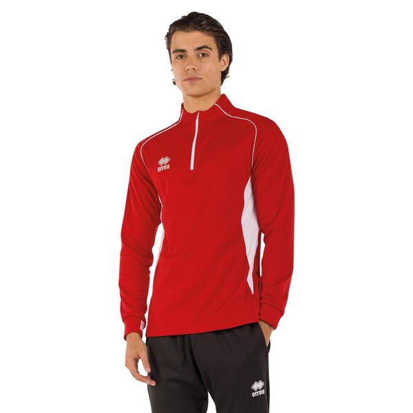 Bluza Errea Dynamic. Białe bluzy nierozpinane męskie ERREA, bez wzorów, sportowe, bez ramiączek, bez kaptura. Za 276.50 zł.