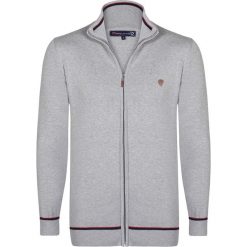 Sweter rozpinany w kolorze szaro-czarnym. Kardigany męskie marki Giorgio Di Mare. W wyprzedaży za 217.95 zł.