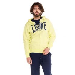 Męska zapinana na zamek bluza z kapturem Leone 1947 Apparel. Zielone bluzy z kapturem męskie LEONE 1947 APPAREL, l, bez wzorów, z tkaniny, z kapturem. W wyprzedaży za 154.80 zł.