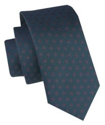 Klasyczny, Męski Krawat Alties - Głęboka Zieleń, Groszek. Zielone krawaty i muchy męskie Alties, bez wzorów, z tkaniny, eleganckie. Za 49.00 zł.