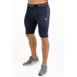 Spodenki fitness męskie Rough Radical Tight Shorts. Niebieskie szorty sportowe męskie ROUGH RADICAL, bez wzorów, sportowe. W wyprzedaży za 69.95 zł.