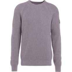 Belstaff HURTSTONE Sweter mid grey melange. Szare swetry męskie Belstaff, z bawełny. W wyprzedaży za 427.05 zł.