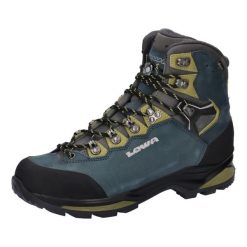 Buty trekkingowe męskie Lowa Camino Evo Gtx. Niebieskie buty trekkingowe męskie Lowa, bez wzorów, z materiału, za kostkę, bez zapięcia, trekkingowe. Za 1,632.00 zł.