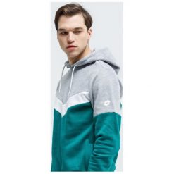 Lotto Bluza Rozpinana Z Kapturem Assiolo , zielony, rozmiar XL. Zielone bluzy rozpinane męskie Lotto, m, bez wzorów, z materiału, z kapturem. W wyprzedaży za 103.99 zł.