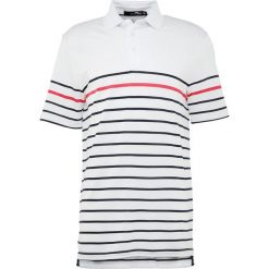 Polo Ralph Lauren Golf SHORT SLEEVE KNIT Koszulka polo pure white/navy/exotic pink. Białe koszulki polo męskie Polo Ralph Lauren Golf, z elastanu, sportowe, z golfem. Za 529.00 zł.