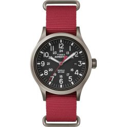Zegarek Timex Męski TW4B04500 Expedition Metal Field czerwony. Czerwone zegarki męskie Timex. Za 220.00 zł.