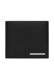 Armani Exchange Portfel XM000167 AF19931 UC001 Czarny. Czarne portfele męskie Armani Exchange, bez wzorów, ze skóry. Za 319.99 zł.