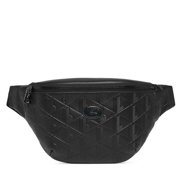 Nerka Lacoste. Czarne saszetki męskie Lacoste, bez wzorów, małe. Za 639.99 zł.