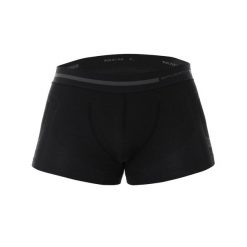 Bokserki męskie plus size Brubec COMFORT WOOL. Czarne bokserki męskie Brubeck, m, bez wzorów, z elastanu. Za 84.99 zł.