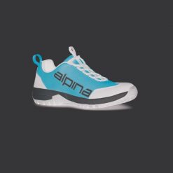 Buty turystyczne dla dorosłych Alpina EWL. Czerwone buty trekkingowe męskie Alpina, bez wzorów, sportowe, bez obcasa, bez zapięcia. Za 280.00 zł.