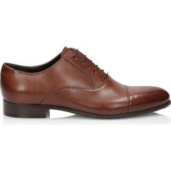 Brązowe półbuty wizytowe. Eleganckie półbuty męskie marki Kazar. Za 449.00 zł.