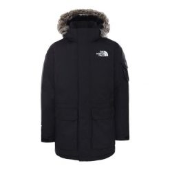 Kurtka turystyczna zimowa męska The North Face M Recycled Mcmurdo Parka. Czarne parki męskie The North Face, na zimę, m, bez wzorów, bez kaptura. Za 1,875.00 zł.