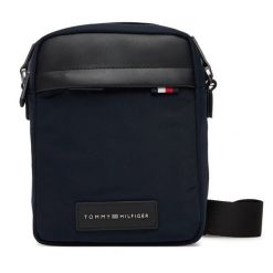 Saszetka Tommy Hilfiger. Niebieskie saszetki męskie Tommy Hilfiger, bez wzorów, z nylonu, młodzieżowe, małe. Za 309.99 zł.