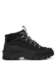 Hunter Trapery HFRM0009251 Czarny. Czarne buty zimowe męskie Hunter, bez wzorów, z materiału, bez obcasa, bez zapięcia. Za 669.99 zł.