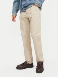 Jack&Jones Jeansy Chris 12246401 Beżowy Relaxed Fit. Brązowe jeansy męskie Jack&Jones, bez wzorów, z bawełny. Za 139.99 zł.