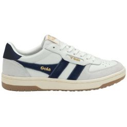 Sneakersy Gola Hawk. Białe buty sportowe na co dzień męskie Gola, m, bez wzorów, retro, bez ramiączek, bez kaptura. Za 413.50 zł.