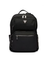 Guess Plecak HMBEHN P5445 Czarny. Czarne plecaki męskie Guess, z aplikacjami, ze skóry. Za 679.99 zł.