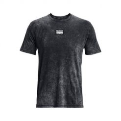 Koszulka sportowa męska Under Armour Elevated Core Wash. Szare t-shirty sportowe męskie Under Armour, m, bez wzorów, sportowe, bez ramiączek. Za 279.99 zł.