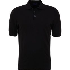 Drumohr Koszulka polo nero. Czarne koszulki polo męskie Drumohr, z bawełny, polo. W wyprzedaży za 499.50 zł.