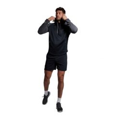 Bluza z kapturem Canterbury Élite. Czarne bluzy nierozpinane męskie CANTERBURY, uniwersalny, bez wzorów, z dresówki, sportowe, bez ramiączek, z kapturem. Za 438.50 zł.