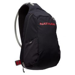 Plecak Nathan Run Sling 8 L. Czarne plecaki męskie NATHAN, bez wzorów. Za 504.00 zł.