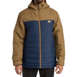 Kurtka turystyczna męska Billabong Surf Check pikowana. Niebieskie kurtki męskie Billabong, m, bez wzorów, sportowe, bez ramiączek, bez kaptura. W wyprzedaży za 193.00 zł.