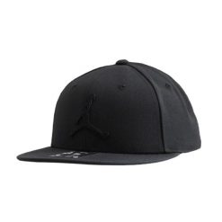 Czapka z daszkiem Air Jordan Jumpman Pro. Czarne czapki męskie Jordan, bez wzorów, sportowe. Za 165.00 zł.