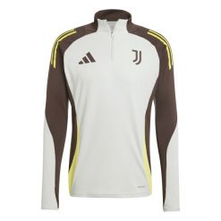 Kurtka z dresu Juventus Turin 2024/25. Szare kurtki męskie ADIDAS, bez wzorów, z dresówki, sportowe, bez ramiączek, bez kaptura. W wyprzedaży za 276.95 zł.
