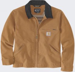 Kurtka Carhartt Rugged Flex Duck Detroit Brown. Brązowe kurtki męskie Carhartt, m, bez wzorów, bez ramiączek, bez kaptura. Za 659.00 zł.