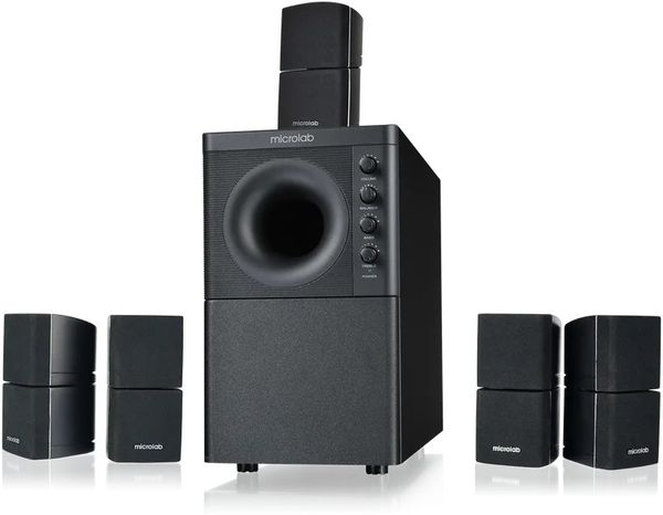 Microlab X3BT - Zestaw głośników 5.1 z Bluetooth. Zestawy głośników MICROLAB. Za 1,219.84 zł.