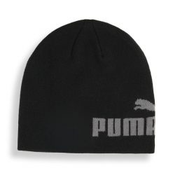 Czapka beanie średniej głębokości Essentials bez mankietu PUMA Black. Czarne czapki męskie Puma, bez wzorów, eleganckie. Za 79.00 zł.