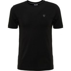 EA7 Emporio Armani Tshirt z nadrukiem black. Czarne t-shirty męskie EA7 Emporio Armani, z nadrukiem, z bawełny. Za 399.00 zł.
