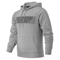 Bluza męska z kapturem EXTREME HOBBY HIDDEN. Szare bluzy nierozpinane męskie EXTREME HOBBY, m, bez wzorów, z bawełny, bez ramiączek, z kapturem. Za 209.00 zł.