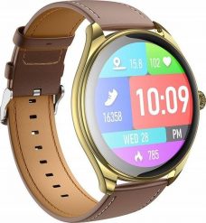 Smartwatch Hoco HOCO smartwatch z funkcją rozmowy AMOLED Y22 złoty szampański. Żółte zegarki smartwatch Hoco. Za 104.05 zł.