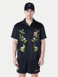 New Era Koszula New York Yankees Floral Revere 60596374 Czarny Regular Fit. Czarne koszule męskie New Era, m, bez wzorów, z syntetyku, bez kołnierzyka, bez ramiączek. Za 249.99 zł.