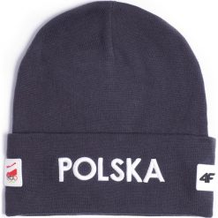 Czapka uniseks Polska PyeongChang 2018 CAU900R - grafit. Czapki męskie marki 4f. Za 119.00 zł.