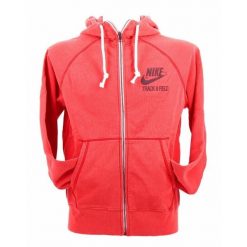 Bluza sportowa męska Nike 523994657. Brązowe bluzy z kapturem męskie Nike, m, bez wzorów, z kapturem. Za 277.00 zł.